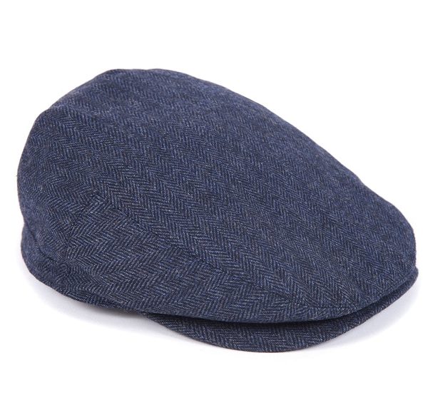 Barbour Barlow Flat Cap Mørkeblå | BABO89015