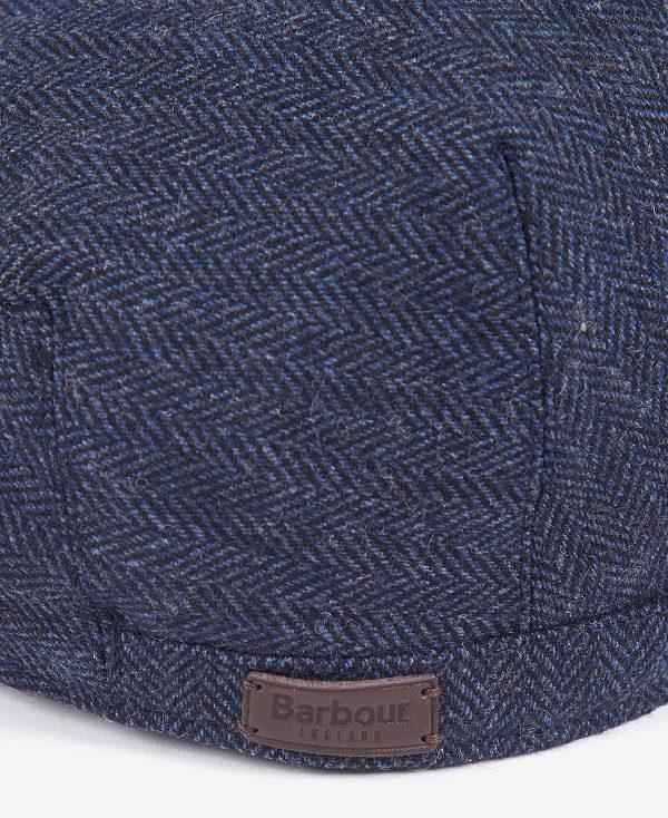 Barbour Barlow Flat Cap Mørkeblå | BABO89015