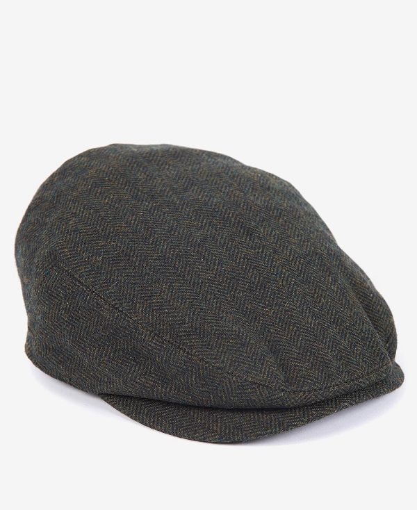 Barbour Barlow Flat Cap Mørkeblå | BABO89057