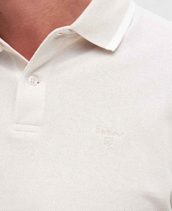 Barbour Barnard Short-sleeved Polo Shirt Beige | BABO88192