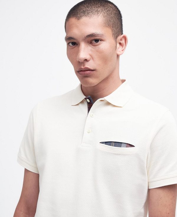 Barbour Barwick Polo Shirt Hvide | BABO88120