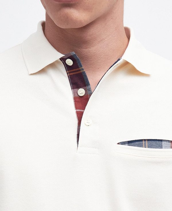 Barbour Barwick Polo Shirt Hvide | BABO88120