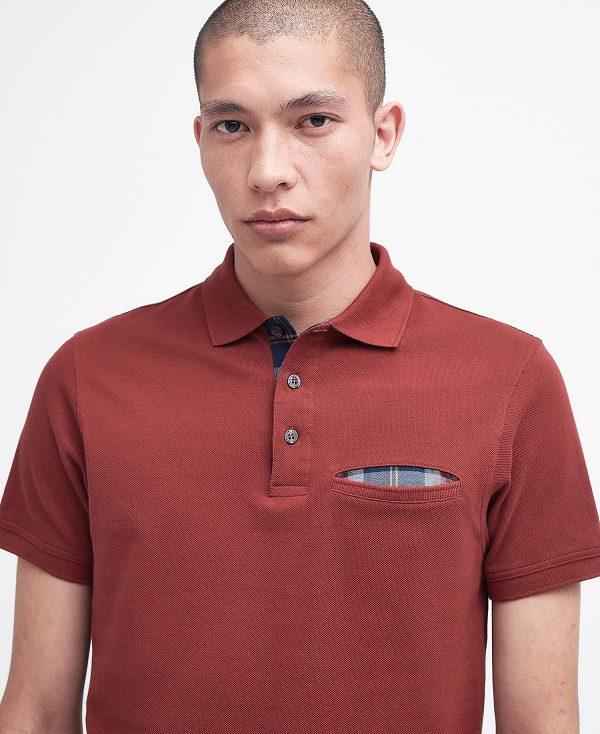 Barbour Barwick Polo Shirt Rød | BABO88060