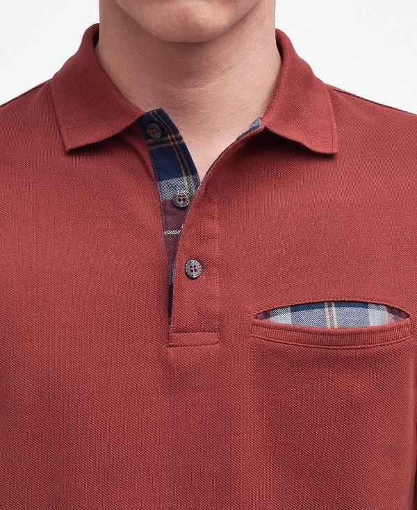 Barbour Barwick Polo Shirt Rød | BABO88060