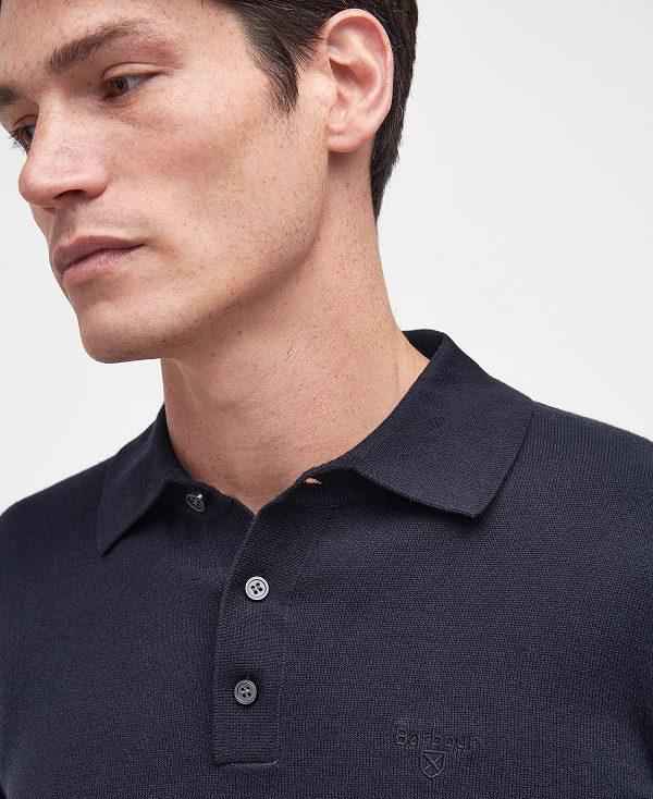 Barbour Bassington Polo Shirt Mørkeblå | BABO88593