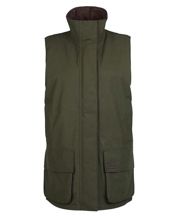 Barbour Beaconsfield Gilet Olivengrøn | BABO89462