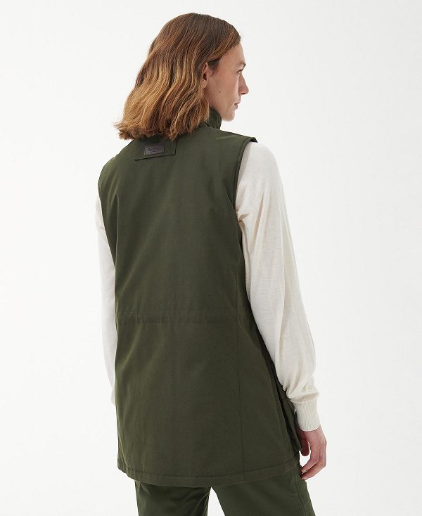 Barbour Beaconsfield Gilet Olivengrøn | BABO89462