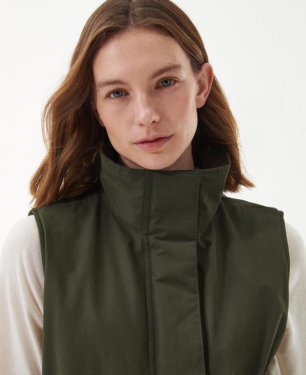 Barbour Beaconsfield Gilet Olivengrøn | BABO89462