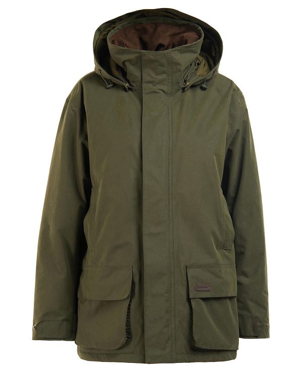 Barbour Beaconsfield Waterproof Jacket Olivengrøn | BABO89396