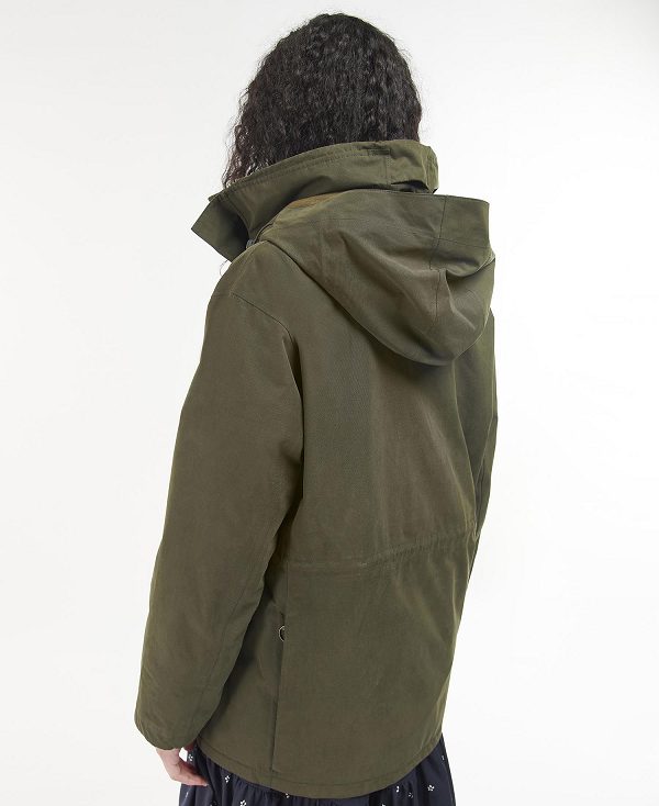 Barbour Beaconsfield Waterproof Jacket Olivengrøn | BABO89396