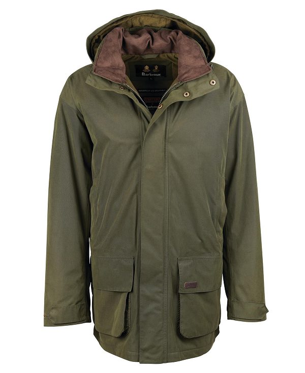 Barbour Beaconsfield Waterproof Jacket Olivengrøn | BABO87401