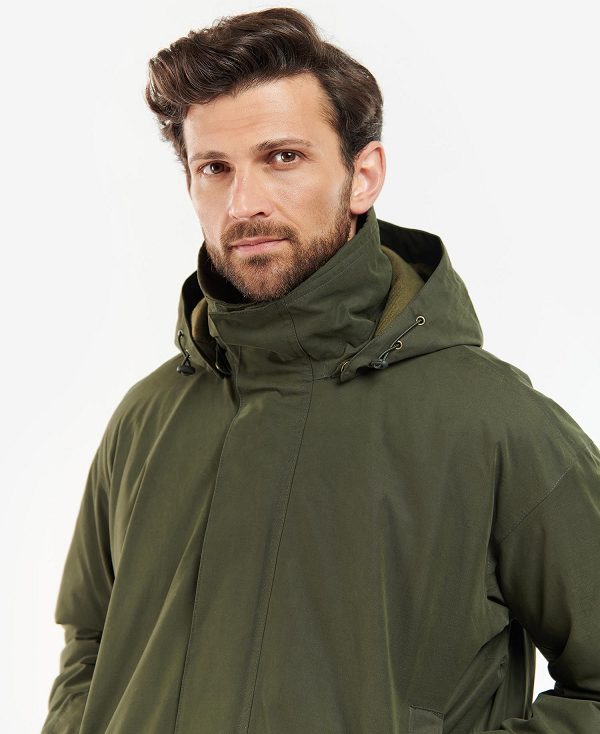 Barbour Beaconsfield Waterproof Jacket Olivengrøn | BABO87401