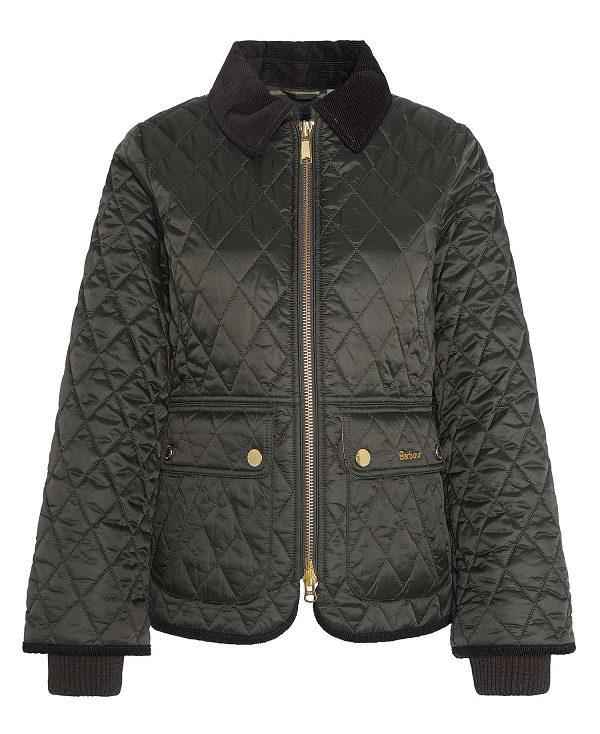 Barbour Beadnell Fitted Quilted Jacket Sort | BABO89351