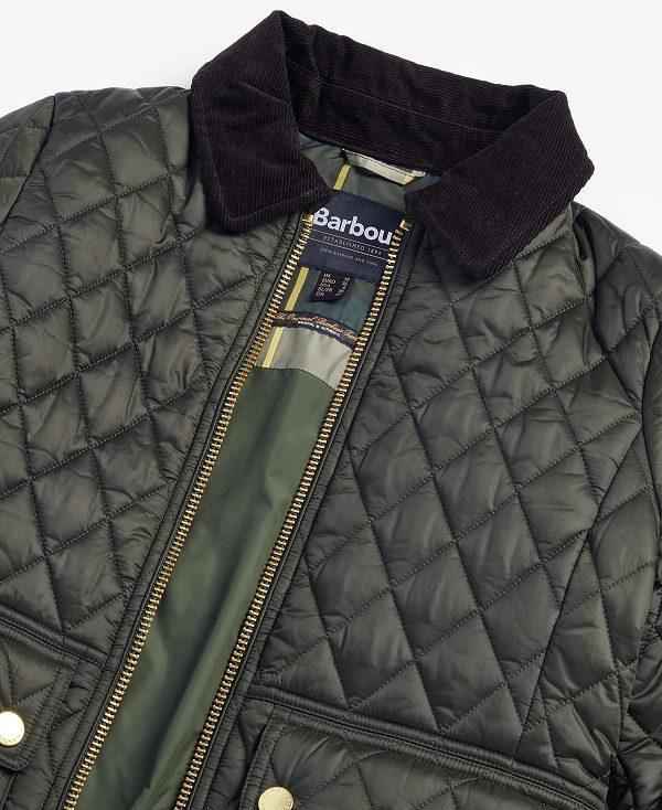 Barbour Beadnell Fitted Quilted Jacket Sort | BABO89351