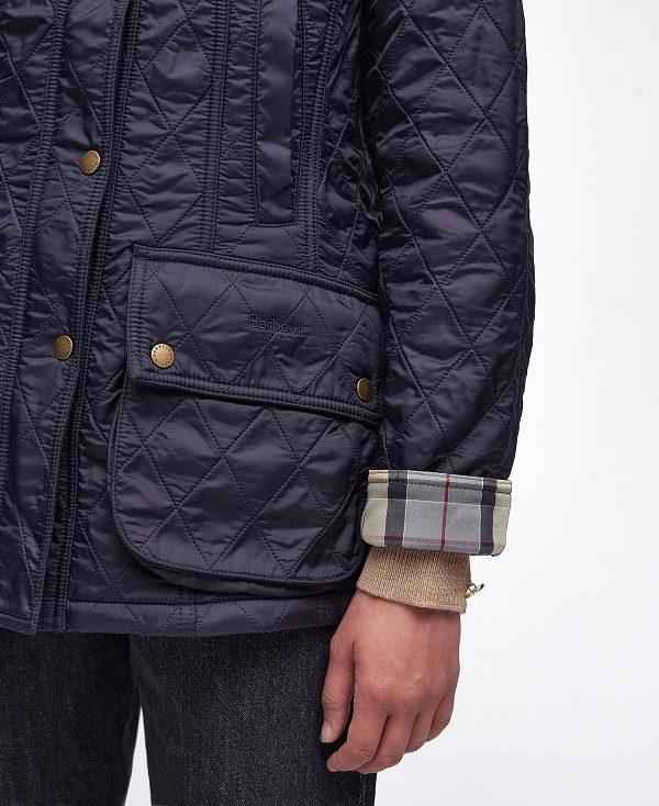 Barbour Beadnell Polarquilt Jacket Mørkeblå | BABO89345