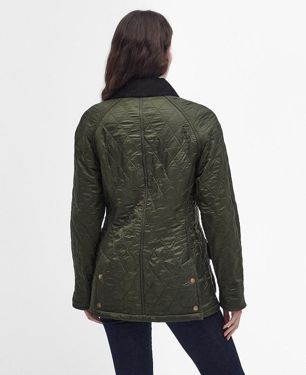 Barbour Beadnell Polarquilt Jacket Olivengrøn | BABO89326