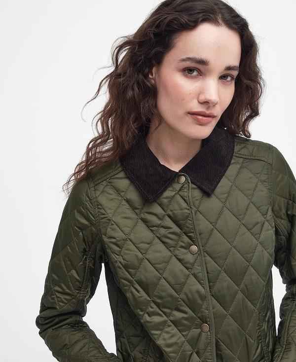 Barbour Beadnell Polarquilt Jacket Olivengrøn | BABO89326