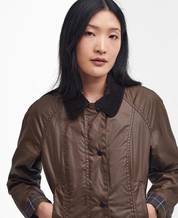 Barbour Beadnell® Waxed Jacket Brune | BABO89195