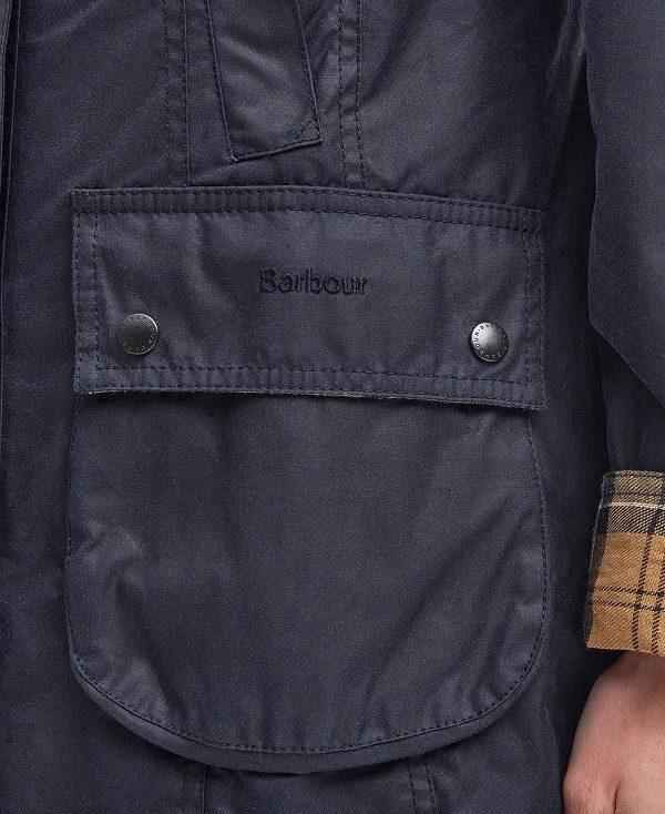 Barbour Beadnell® Waxed Jacket Mørkeblå | BABO89181