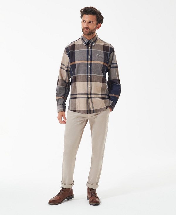 Barbour Bearpark Regular Fit Shirt Flerfarvede | BABO87897