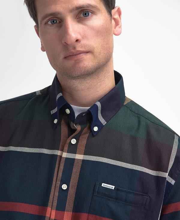 Barbour Bearpark Regular Long-sleeved Shirt Flerfarvede | BABO87898