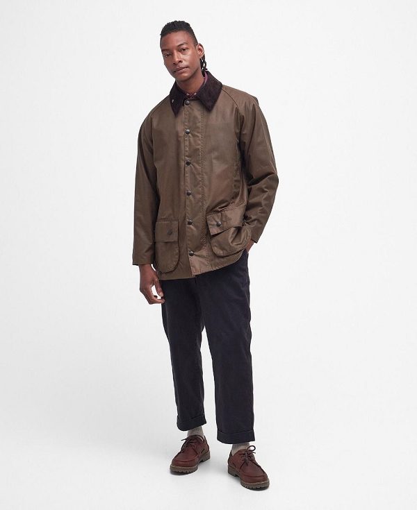 Barbour Beaufort® Waxed Jacket Brune | BABO87169