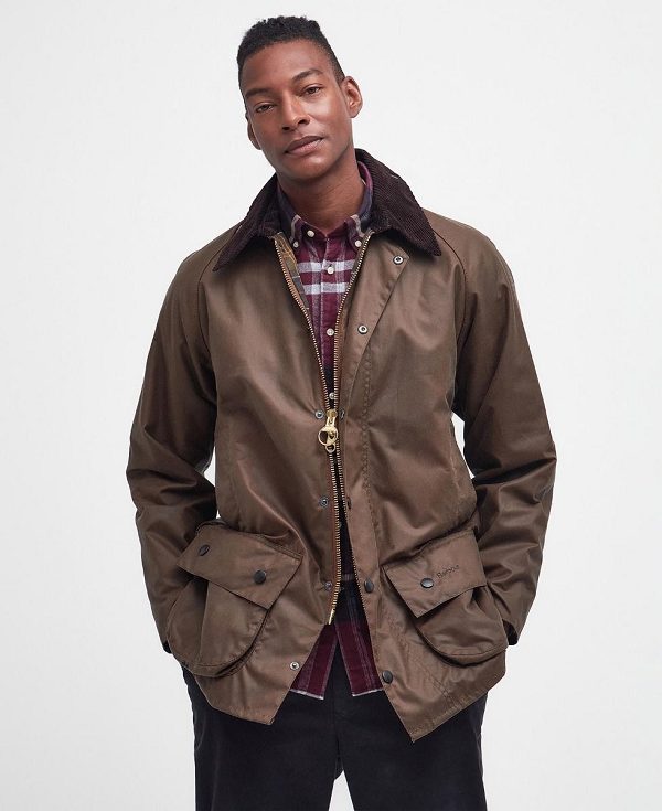 Barbour Beaufort® Waxed Jacket Brune | BABO87169