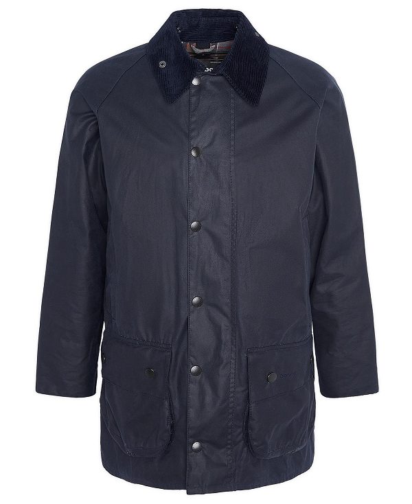 Barbour Beaufort® Waxed Jacket Mørkeblå | BABO87181