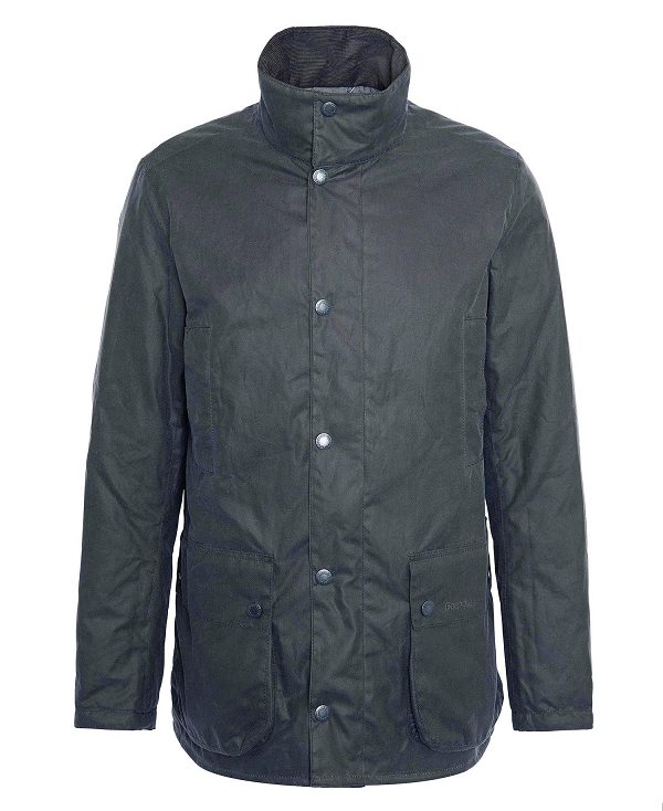 Barbour Beaufort Waxed Mac Grå | BABO87268