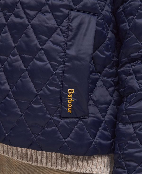 Barbour Beauly Quilted Jacket Mørkeblå | BABO89375