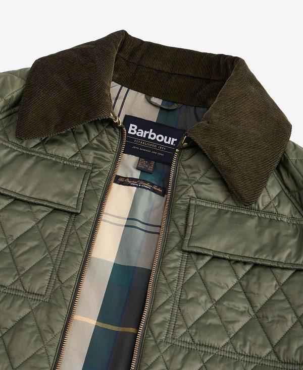 Barbour Beauly Quilted Jacket Olivengrøn | BABO89362