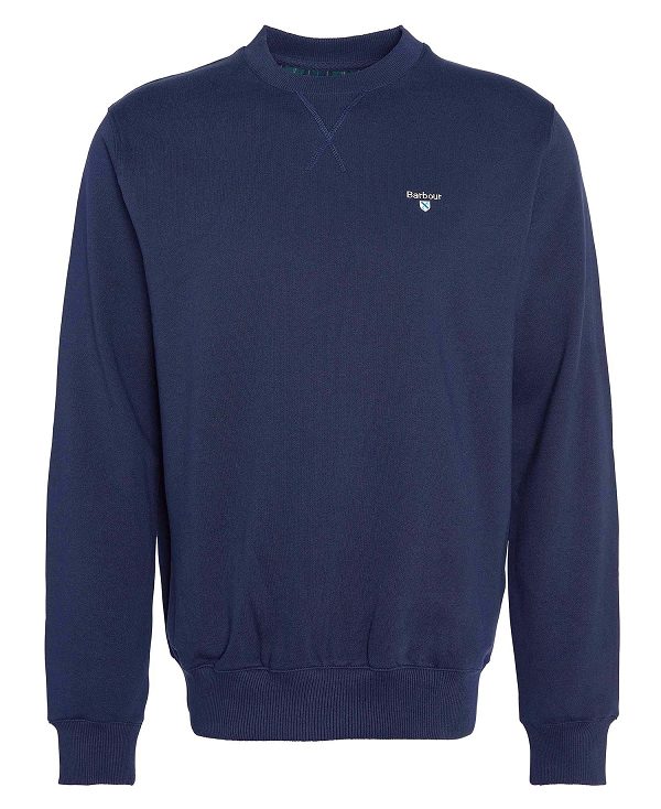 Barbour Beckhill Sweatshirt Mørkeblå | BABO88620