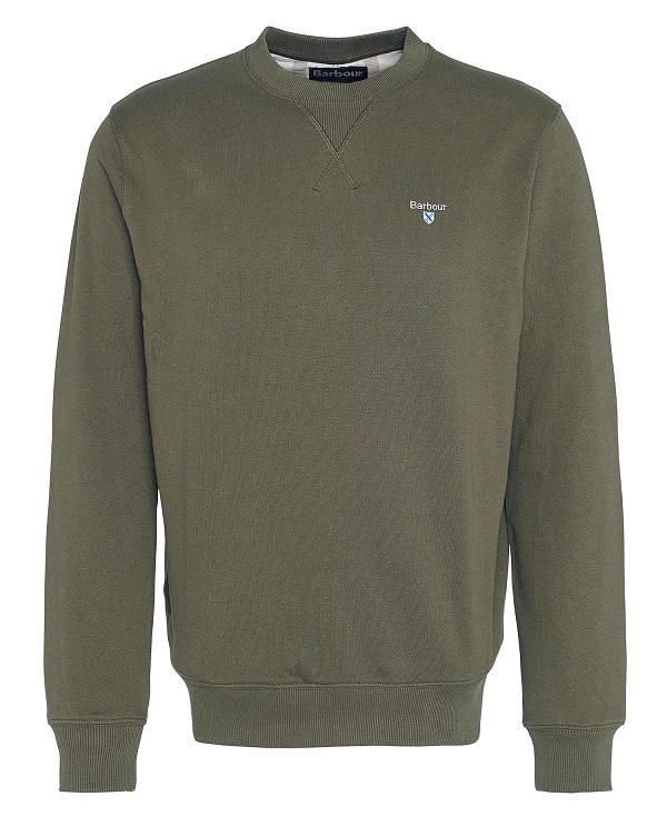 Barbour Beckhill Sweatshirt Olivengrøn | BABO88484