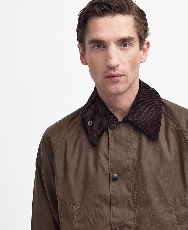 Barbour Bedale® Waxed Jacket Brune | BABO87179