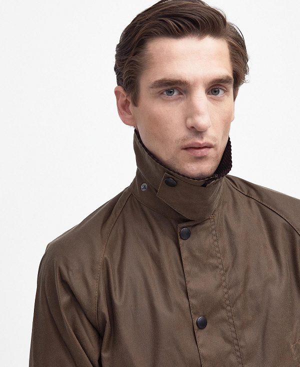 Barbour Bedale® Waxed Jacket Brune | BABO87179