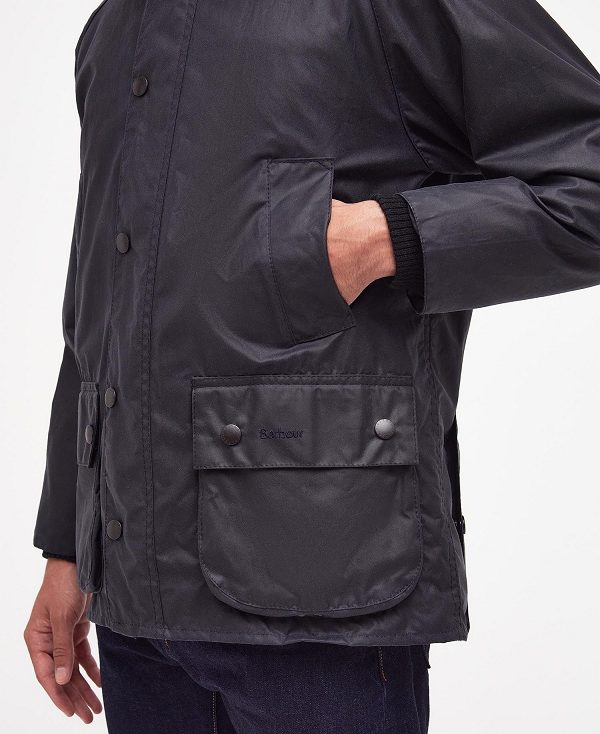 Barbour Bedale® Waxed Jacket Mørkeblå | BABO87183