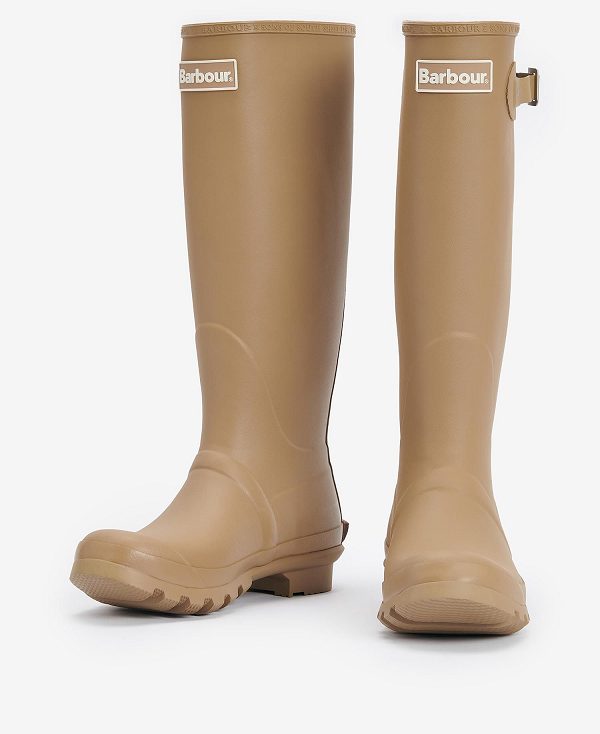 Barbour Bede Wellingtons Beige | BABO89938