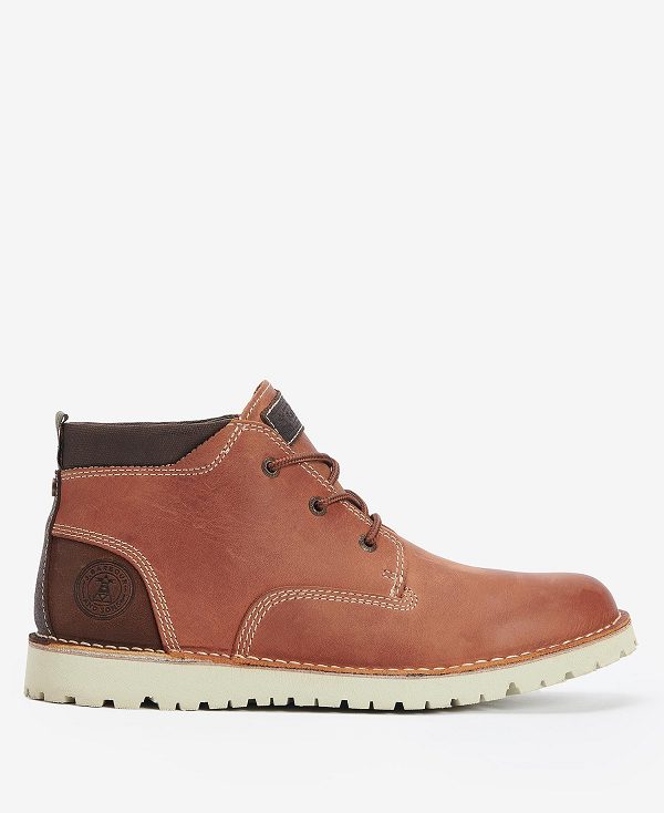 Barbour Bedrock Derby Boots Brune | BABO88863