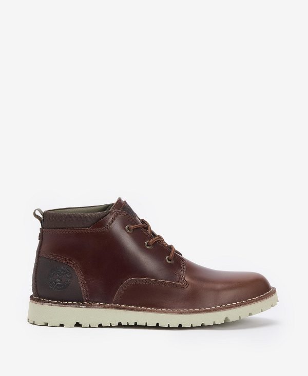 Barbour Bedrock Derby Boots Mørkebrune | BABO88872