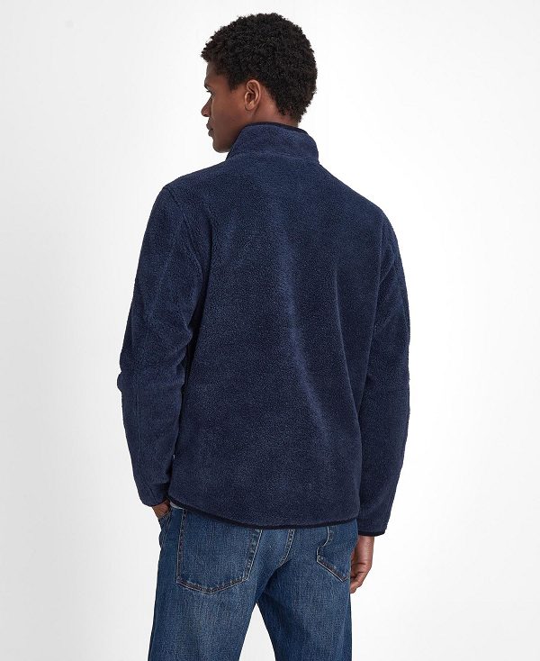 Barbour Belford Fleece Mørkeblå | BABO88726