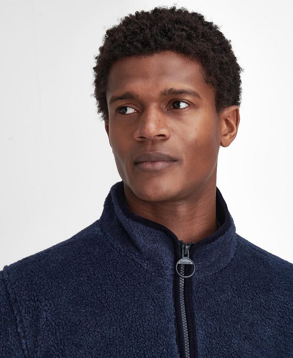 Barbour Belford Fleece Mørkeblå | BABO88726