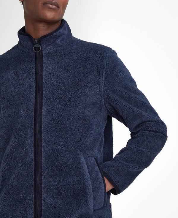 Barbour Belford Fleece Mørkeblå | BABO88726