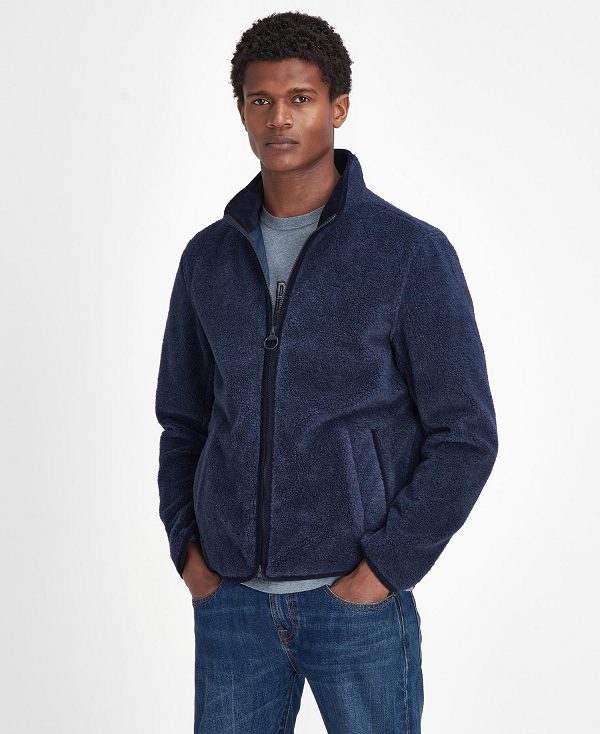 Barbour Belford Fleece Mørkeblå | BABO88726