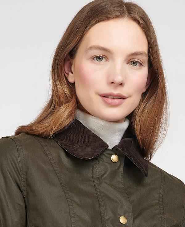 Barbour Belsay Wax Jacket Olivengrøn | BABO89218