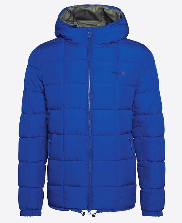 Barbour Benton Quilted Jacket Lyseblå | BABO87320