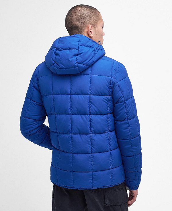 Barbour Benton Quilted Jacket Lyseblå | BABO87320