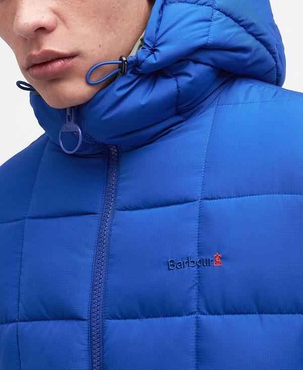 Barbour Benton Quilted Jacket Lyseblå | BABO87320