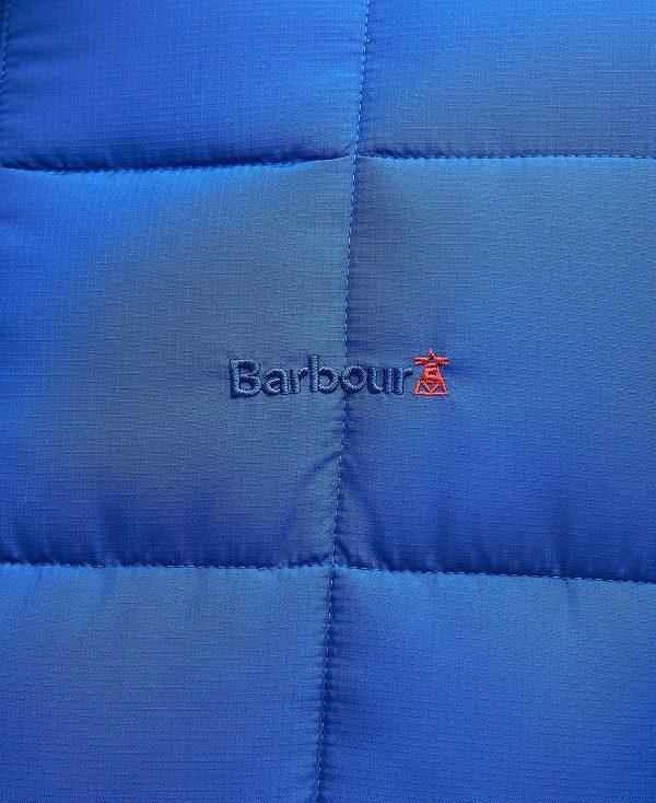 Barbour Benton Quilted Jacket Lyseblå | BABO87320