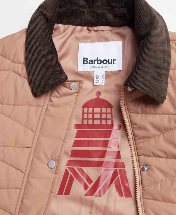 Barbour Berryman Quilted Jacket Brune | BABO89285