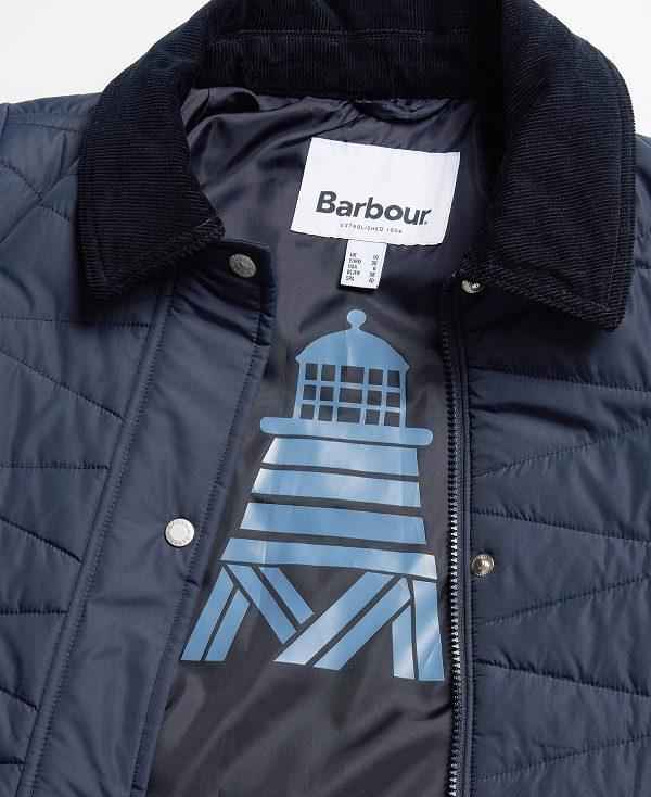 Barbour Berryman Quilted Jacket Mørkeblå | BABO89284